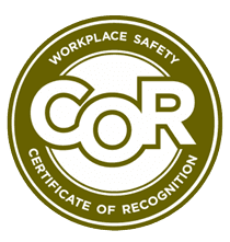COR – Certificate of Recognition